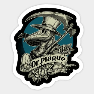 Dr Plague Sticker